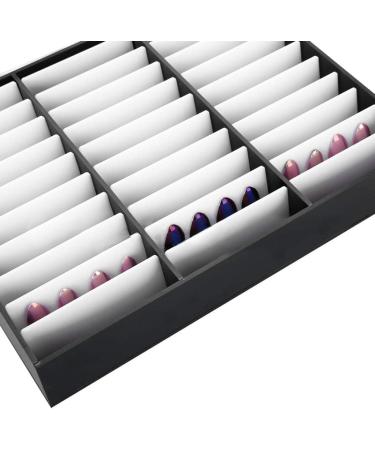 44 Grids Fake Nail Tips Color Display Holder Storage Box For Nails Art Decor Nails Art Decoration White - Buy Online on GoSupps.com