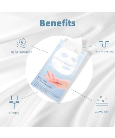 SEUMFY Collagen Face Masks - 5 000 000ppb Deep Overnight Lifting & Firming Mask - 40g x 4 | Hydrating Skincare for All Skin Types - International Shipping Available - Buy Online on GoSupps.com