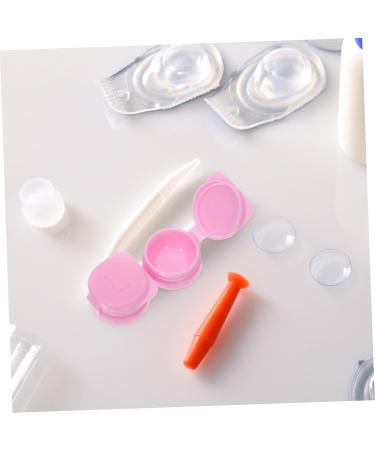 Lalafina 14th Double Glasses Case Tool Stand - Clear Mirror Film Contact Lens & Pencil Storage Container - Silent Vitamin Holder for Lentils - Buy Online on GoSupps.com
