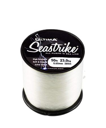 Ultima Men's Power Plus Strong Sinking Fishing Line 110m Spool 0.70mm - 50.0lb/23.0kg Clear