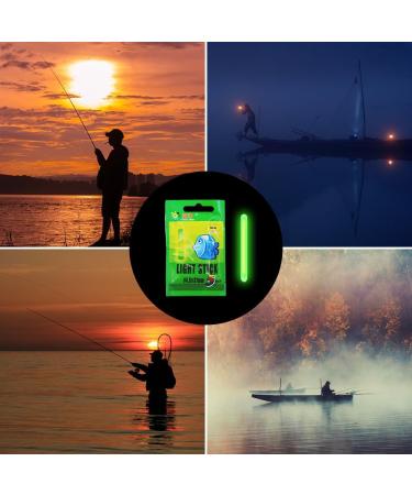 Knownt Fishing Lights - 20PC Glow Sticks for Night Fishing Rods Fluorescent Float Glow Sticks - 4.5 * 37mm Night Fishing Accessories - Buy Online on GoSupps.com