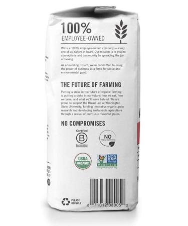 King Arthur Flour Organic Unbleached All Purpose Flour - 2 lb Pack - Buy Online on GoSupps.com