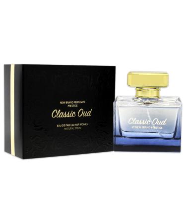 New Brand Perfumes Classic Oud Women 3.3 oz EDP Spray (COUD1W) (Pack of 2) 1 Count (Pack of 2) - Buy Online on GoSupps.com