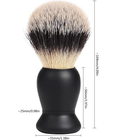 AnSafe Handmade Ergonomic Shaving Brush - Lightweight Foam Soap Beard Brush for Ultimate Comfort | International Shipping Available - Buy Online on GoSupps.com