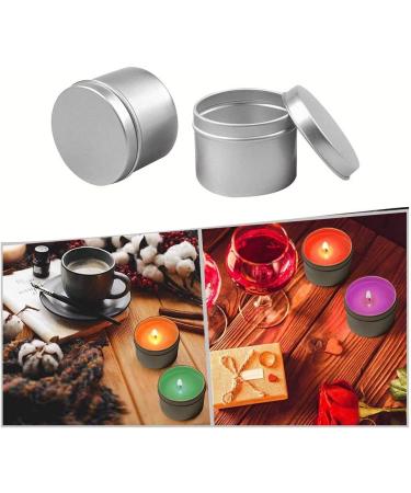 Buy 24Pcs 118ml Aluminum Empty Jars - Screw Cap Cream Cans for Lotion Candles & Cosmetics | International Shipping - Buy Online on GoSupps.com