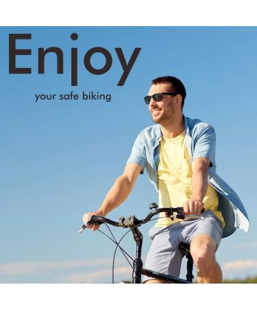 Sportout 2 Pack Bike Bell Set - Loud and Clear Bicycle Bell for Road, Mountain, City, Sports, Cruiser, and BMX Bikes (2.25cm Diameter, Black) - Buy Online on GoSupps.com