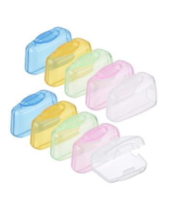Kaiaiwluo toothbrush head covers 10 pcs portable toothbrush protective cover toothbrush cover toothbrush cover toothbrush should toothbrush head case case for home travel