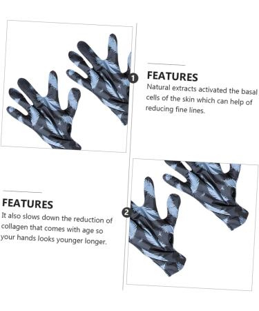 FRCOLOR 1 Pair Hand Mask Hand Care Hand Softening Dry Rough Foot Mask Hand Moisturizing Gauntlet Spa Exfoliating Non-Woven Fabric - Buy Online on GoSupps.com