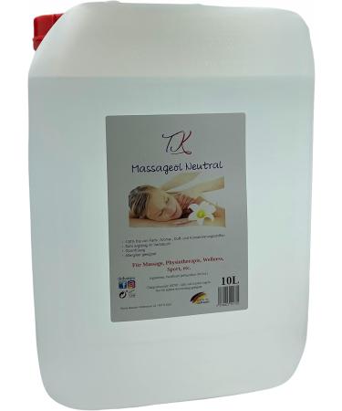 5L Neutral Massage Oil - Premium Quality for Massage Wellness Physiotherapy & SPA - DAB/Ph. Eur. - Buy Online on GoSupps.com