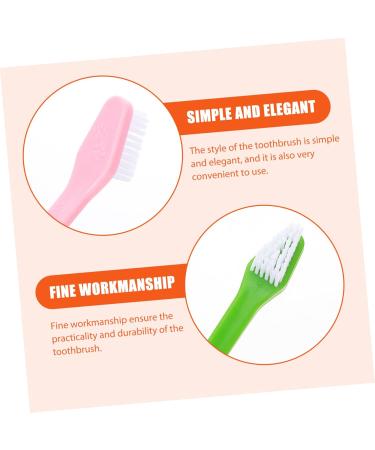 Housoutil 30 pcs Cat Small Cleaning Oral Tooth Nylon Portable Handheld Dual-head Dog Teeth for Pets Pet Clean 1 count (Pack of 1) Assorted Colorx3pcs - Buy Online on GoSupps.com