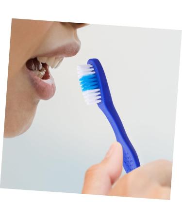 Solustre 10-Pack Travel Toothbrushes - Compact Short Handle Cleaning Brushes for Prison & Travel - Buy Online on GoSupps.com