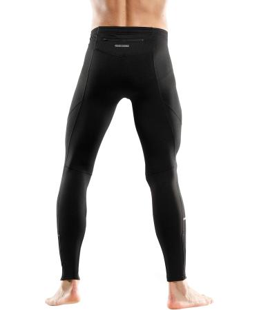 Inbike Running Trousers Compression Pants - Winter Lined Quick-Drying Leggings for Men & Women | LM8621-L Black - Buy Online on GoSupps.com