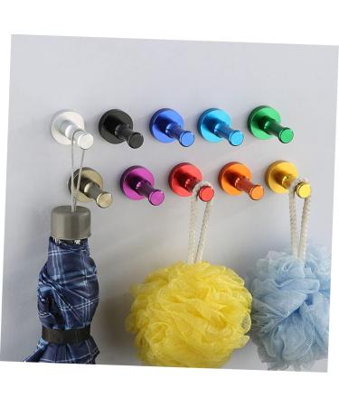 MAGICLULU 3pcs Metal Hooks Over Door Towel Bar Bathroom Hook Wall Hanger Hanging Coat Hanger The Door - Buy Online on GoSupps.com