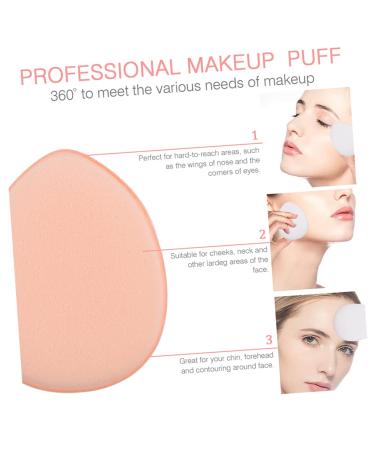 FRCOLOR 24 Pcs Finger Makeup Sponge - Hydrophilic Non-Latex Powder Puffs for Flawless Face Makeup - Buy Online on GoSupps.com