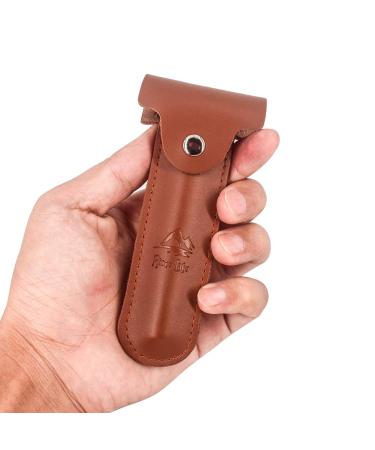 Travel Double Edge Safety Razor - River Lake RZ700 Long Handle Adjustable Classic Shaver with Protective Case & Stand | International Shipping Available - Buy Online on GoSupps.com