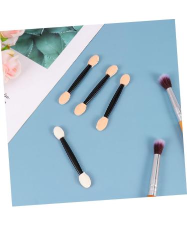 FOMIYES 72 Pcs Eyeshadow Brush Kit Eye Shadow Applicator Brush Eyeshadow Eye Shadow Stick Sponge Set Miss 7cmx3pcs Black+whitex3pcs - Buy Online on GoSupps.com