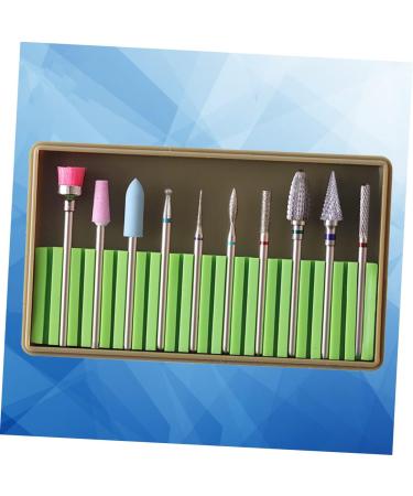 Healeved 2 Sets Nail Tool Nail Tools for Nail Art Nail File Bits Polish Remover Nail Grinding Polisher Nail Art Tools Manicure Bits Ceramics Grinding Head - Buy Online on GoSupps.com