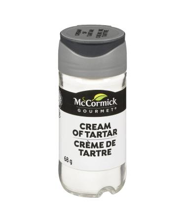 McCormick Gourmet (MCCO3) New Bottle Premium Quality Natural Herbs & Spices Cream of Tartar 68g