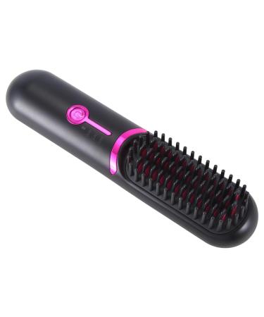 Buy Wireless Electric Hair Straightener Brush - Portable Rechargeable Cordless Hair Comb for Effortless Styling - Buy Online on GoSupps.com