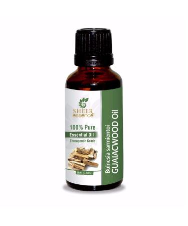 Guaiacwood Oil (Bulnesia Sarmientoi) Essential Oil 100% pure natural andiluted uncut therapeutic grade oil 0.51 fl.Oz 15ml (0.51 fl.Oz)