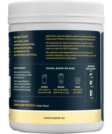 Buy Clean Lean Protein 500g - Just Natural | Premium Quality International Shipping - Buy Online on GoSupps.com