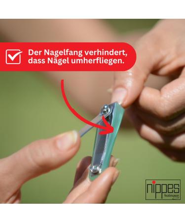 Premium Nipple Nail Clippers for Feet & Fingernails | Nail Catch Design | 6 cm Foot & Fingernail Care Tool - Buy Online on GoSupps.com