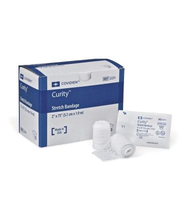Buy Covidien 2242 Curity Stretch Bandage 2 x 75 - Pack of 12 | International Shipping Available - Buy Online on GoSupps.com
