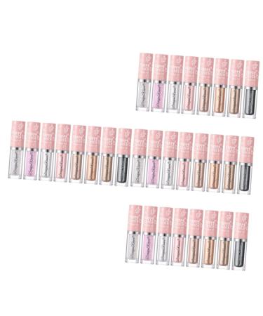 Beavorty 32 Pcs Eye Shadow Eyeshadow Pigmented Makeup Pallet Makeup Stuff Glitter Eye Makeup Miss Box Liquid