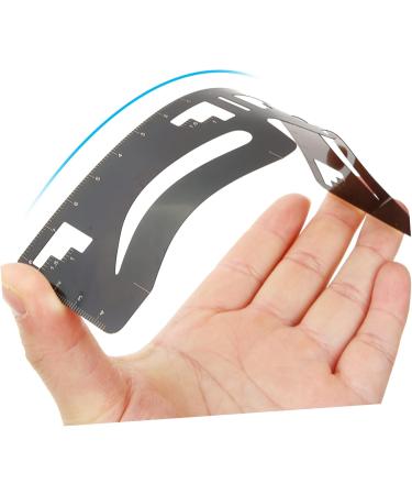 MAGICLULU 6 Pcs Eyebrow Ruler Eyebrow Shaping Template T Tool Fake Brow Template Eyebrow Shape Artifact - Buy Online on GoSupps.com