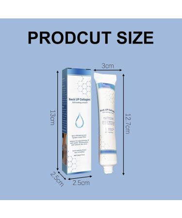 Funnaura Neck Firming Cream Collagen Tightening Lifting Sagging Skin Reduce Wrinkles Smoothing Neck Fine Liines (20g) - Buy Online on GoSupps.com