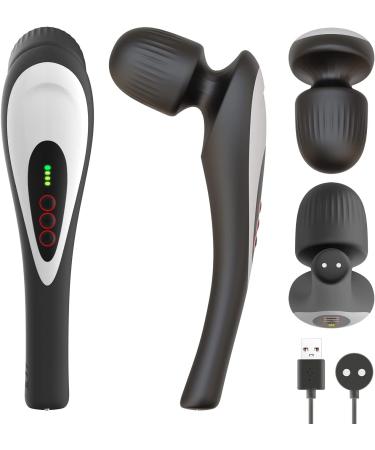 Roysmart Cordless Electric Handheld Vibrating Massager - Deep Tissue Muscle Massager for Neck, Back, Shoulder, Foot - Portable Seven Wand Massager for Full Body Relief - Buy Online on GoSupps.com