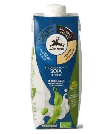 Alce Nero Organic Soy-Based Vegetable Drink Organic Vegetables Soy-based drink 500ml Non-alcoholic refreshing drink