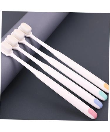 Buy Seword Natural Manual Toothbrush - Soft Round Brush for Children & Babies | Eco-Friendly Travel Toothbrushes for All Ages - Buy Online on GoSupps.com