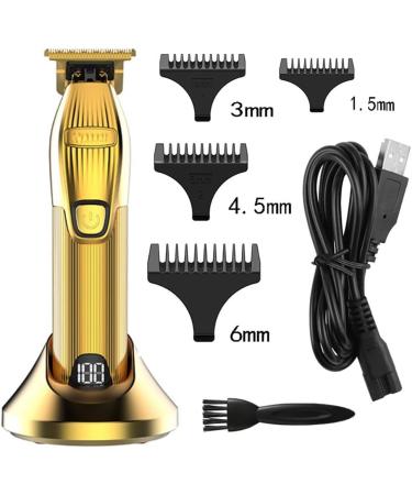 Hair Clippers for Men 2PCS Professional LCD Display Electirc High Speed Motor Hair Clipper Barber Shop Rechargeable Hair Timmer Powerful Hair Cutting - Buy Online on GoSupps.com