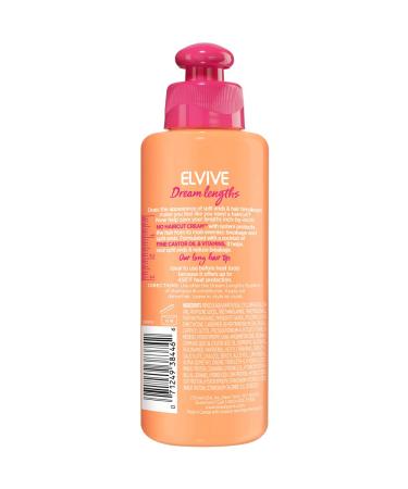 LÃ¢â¬â¢OREAL Elvive Dream Lengths Leave-In Conditioner 6.8oz - No Haircut Cream for Damaged Hair - Buy Online on GoSupps.com