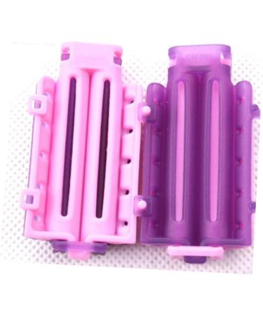 TOVINANNA 3pcs Woman Hair Curler Hair Waver Curl Rollers for Short Hair Flexible Hair Curlers Hair Roller mediumx3pcs Rosyx3pcs - Buy Online on GoSupps.com