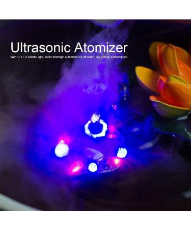 YOUTHINK Fog Maker - 12 Color LED Ultrasonic Mist Maker for Water Gardens Ponds & Basins | International Shipping - Buy Online on GoSupps.com