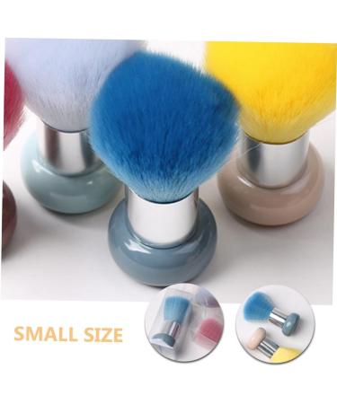 HONMEET Nail Cleaning Brush Nail Brush Nail Duster Nail Scrubber Nail Art Brush Manicure Brush Nail Scrub Brush Nail with Handle Nail Supplies Nail Dust Brush Corrugated Silk Nylon Wool - Buy Online on GoSupps.com