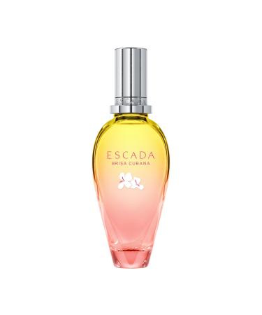 Escada Brisa Cubana Eau de Toilette Women's Citrus Perfume With Notes of Lime Essence Mint Oil & Mariposa Accord Long Lasting Fragrance 1.6 Fl Oz (Pack of 1)