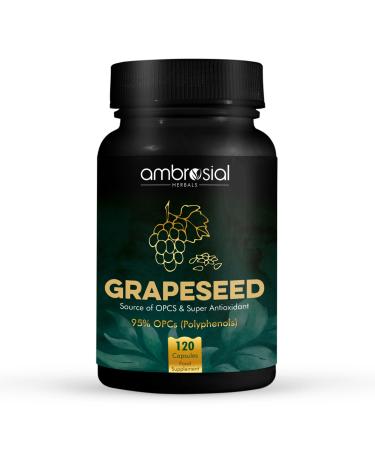 AMBROSIAL Grapeseed Capsules Pack of 1-120 Capsules