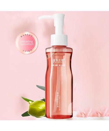 BLUE LOVE Cleansing Oil Deep Makeup Remover & Pore Oil Cleanser for Women | Gentle Daily Facial Cleanser - Buy Online on GoSupps.com