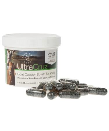 UltraCruz Goat Copper Bolus for Adults 25 Count x 4 Grams