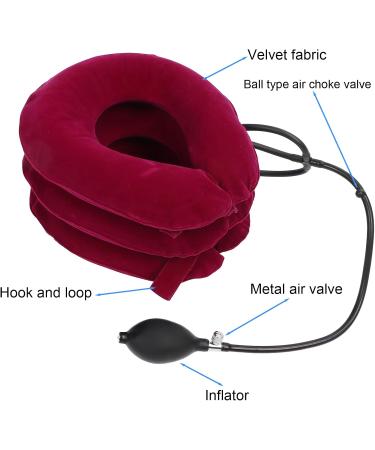 Buy Inflatable Cervical Traction Device - Gentle Pain Relief Massager for Seniors | International Shipping Available - Buy Online on GoSupps.com
