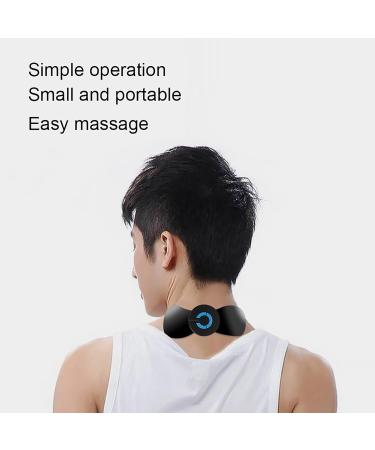 Mini Neck Massager - Wireless EMS Cervical Massager for Pain Relief | Electric Pulse Therapy Pad - Buy Online on GoSupps.com