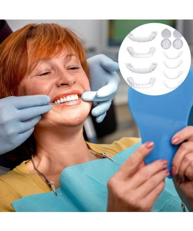Buy 2 Pairs of Veneers Teeth - Top & Bottom Temporary Whitening Repair Kit for Men & Women Skjjl Artificial Teeth & Braces - Buy Online on GoSupps.com