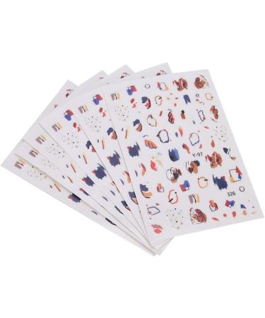 Exquisite Pattern Nail Art Sticker Nail Decal Harmless for Woman Girl - Buy Online on GoSupps.com