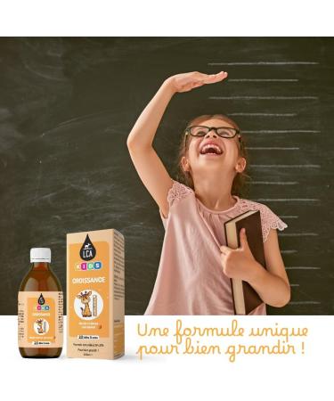 LCA KIDS CROISSANCE | Vitamine D3 Calcium Gel e Royale Miel | Enfants d s 3 ans | Go t Caramel | Ingr dients d'origine naturelle | Solution buvable | 200ml - Buy Online on GoSupps.com