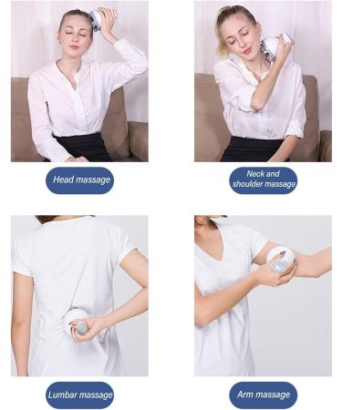 Buy Portable USB Rechargeable Electrical Scalp Massager - 4 Claw Massage Modes for Hair Growth & Relaxation | International Shipping Available - Buy Online on GoSupps.com