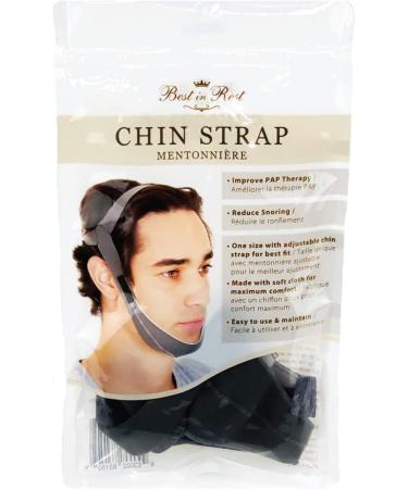 Best in Rest Adjustable Chin Strap - Effective Anti Snoring Sleep Aid for Men and Women | Reduce Snoring and CPAP Mask Leak - Buy Online on GoSupps.com