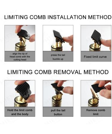 Professional Hair Clippers for Men - USB Rechargeable Electric LCD Trimmer & Hair Carving Razor for Precision Cutting - Buy Online on GoSupps.com